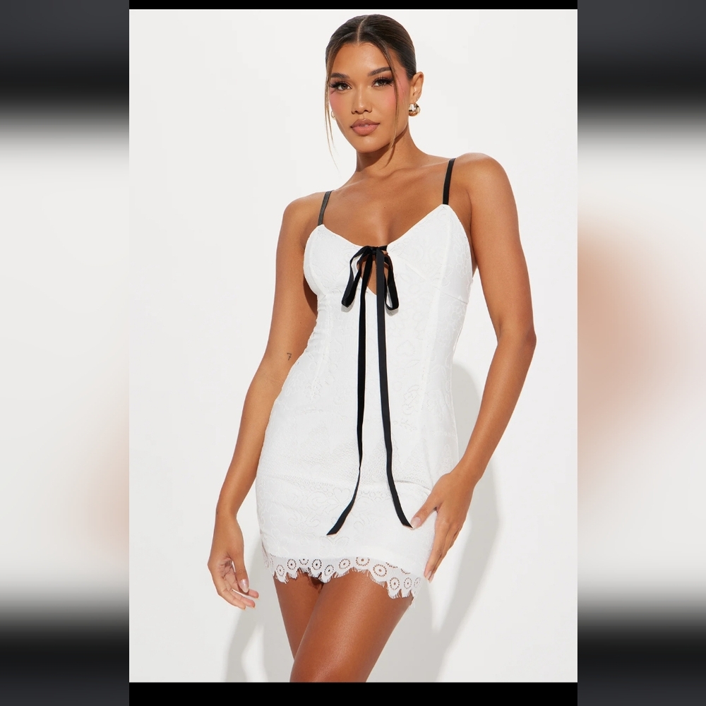White dress